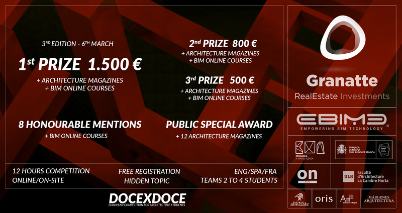 DocexDoce – tarptautinis konkursas architektūros studentams